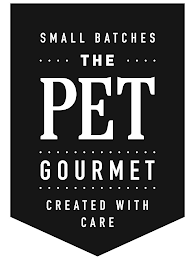 THE PET GOURMET SMALL BATCHES CREATED WITH CARE logo