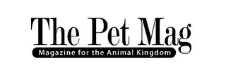 THE PET MAG MAGAZINE FOR THE ANIMAL KINGDOM logo