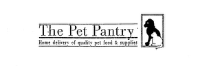 THE PET PANTRY HOME DELIVERY OF QUALITYPET FOOD & SUPPLIES logo