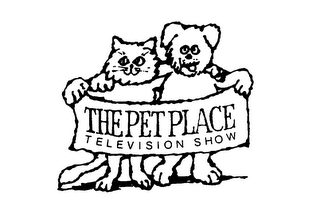 THE PET PLACE TELEVISION SHOW logo