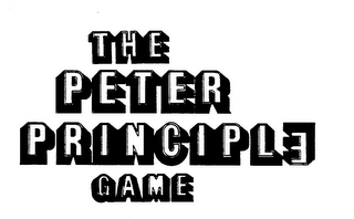 THE PETER PRINCIPLE GAME logo