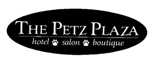 THE PETZ PLAZA HOTEL SALON BOUTIQUE logo
