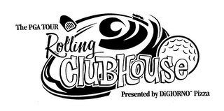 THE PGA TOUR ROLLING CLUBHOUSE PRESENTED BY DIGIORNO PIZZA logo
