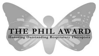 THE PHIL AWARD HONORING OUTSTANDING RESPIRATORY THERAPISTS logo