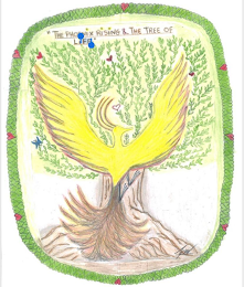 "THE PHOENIX RISING & THE TREE OF LIFE" logo