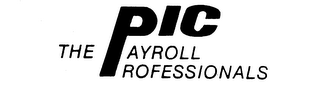 THE PIC PAYROLL PROFESSIONALS logo
