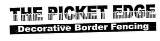 THE PICKET EDGE DECORATIVE BORDER FENCING logo
