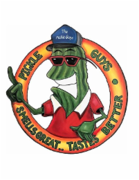 THE PICKLE GUYS PICKLE GUYS SMELLS GREAT.. TASTES BETTER. logo