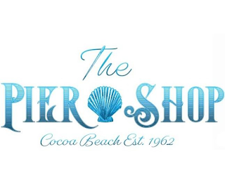 THE PIER SHOP COCOA BEACH EST. 1962 logo