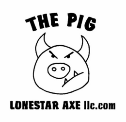THE PIG LONESTAR AXE LLC.COM logo