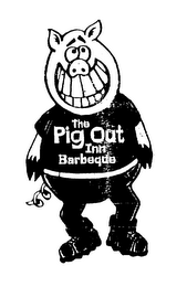 THE PIG OUT INN BARBEQUE logo