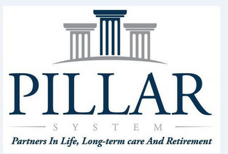 THE, PILLAR, SYSTEM, logo