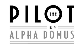 THE PILOT BY ALPHA DOMUS logo