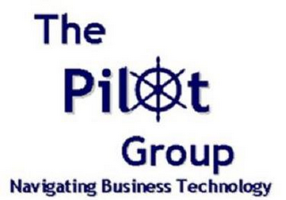 THE PILOT GROUP NAVIGATING BUSINESS TECHNOLOGY logo
