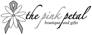 THE PINK PETAL BOUTIQUE AND GIFTS logo