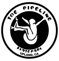 THE PIPELINE SKATE PARK UPLAND, CA logo