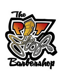 THE PIT STOP BARBERSHOP logo