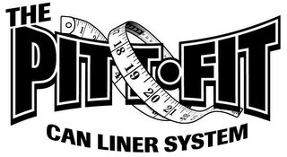 THE PITT FIT CAN LINER SYSTEM logo