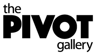 THE PIVOT GALLERY logo