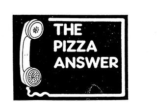 THE PIZZA ANSWER logo