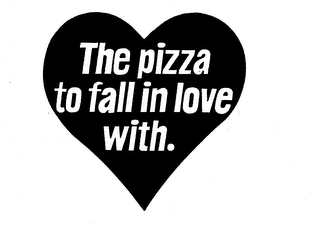 THE PIZZA TO FALL IN LOVE WITH. logo