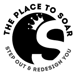 THE PLACE TO SOAR S STEP OUT & REDESIGNYOU logo