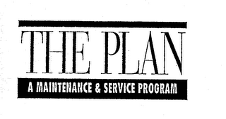 THE PLAN A MAINTENANCE & SERVICE PROGRAM logo