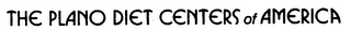 THE PLANO DIET CENTERS OF AMERICA logo