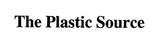 THE PLASTIC SOURCE logo