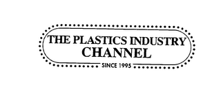 THE PLASTICS INDUSTRY CHANNEL SINCE 1995 logo