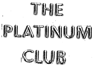 THE PLATINUM CLUB logo