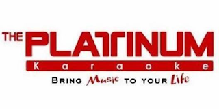 THE PLATINUM KARAOKE BRING MUSIC TO YOUR LIFE logo