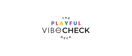 THE PLAYFUL VIBE CHECK DECK logo