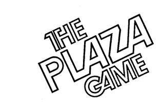 THE PLAZA GAME logo