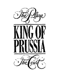THE PLAZA KING OF PRUSSIA THE COURT logo