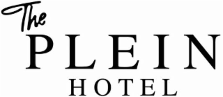 THE PLEIN HOTEL logo