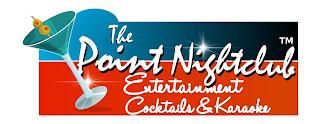 THE POINT NIGHTCLUB ENTERTAINMENT COCKTAILS & KARAOKE logo