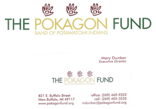THE POKAGON FUND BAND OF POTAWATOMI INDIANS logo