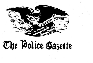 THE POLICE GAZETTE INTEGRITY JUSTICE logo