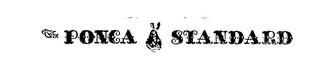 THE PONCA STANDARD logo