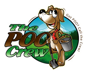 THE POO CREW GOT POO? CALL THE CREW! logo