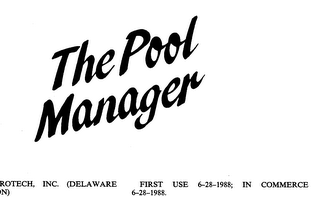THE POOL MANAGER logo
