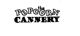 THE POPCORN CANNERY logo