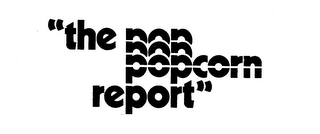 "THE POPCORN REPORT" logo