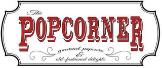 THE POPCORNER GOURMET POPCORN & OLD-FASHIONED DELIGHTS logo