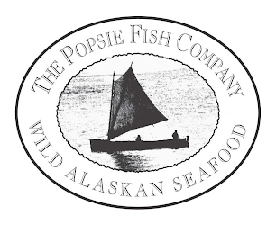 THE POPSIE FISH COMPANY WILD ALASKAN SEAFOOD logo