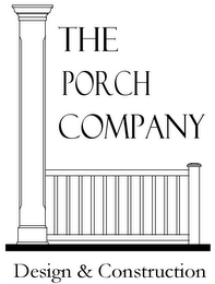THE PORCH COMPANY DESIGN & CONSTRUCTION logo