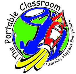 THE PORTABLE CLASSROOM LEARNING HAPPENS EVERYWHERE logo