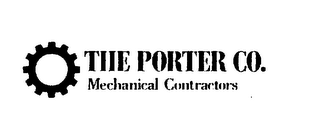 THE PORTER CO. MECHANICAL CONTRACTORS logo