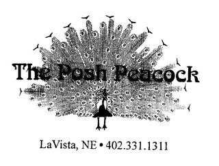 THE POSH PEACOCK logo